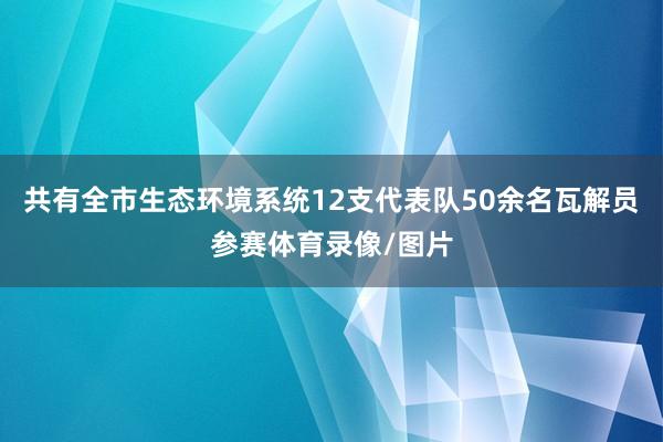 共有全市生态环境系统12支代表队50余名瓦解员参赛体育录像/图片