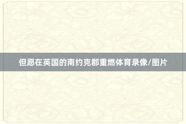 但愿在英国的南约克郡重燃体育录像/图片