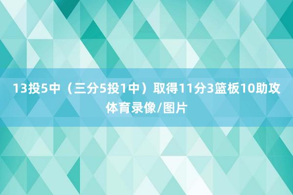 13投5中（三分5投1中）取得11分3篮板10助攻体育录像/图片