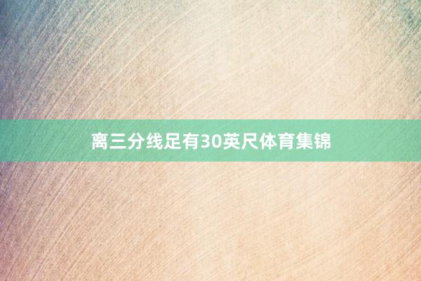离三分线足有30英尺体育集锦