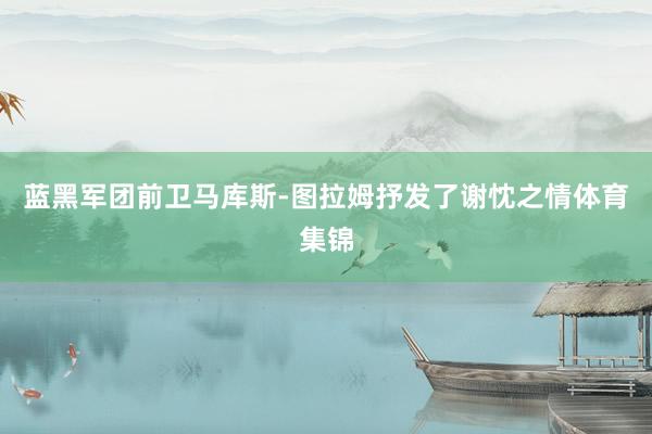 蓝黑军团前卫马库斯-图拉姆抒发了谢忱之情体育集锦