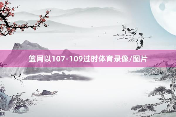 篮网以107-109过时体育录像/图片