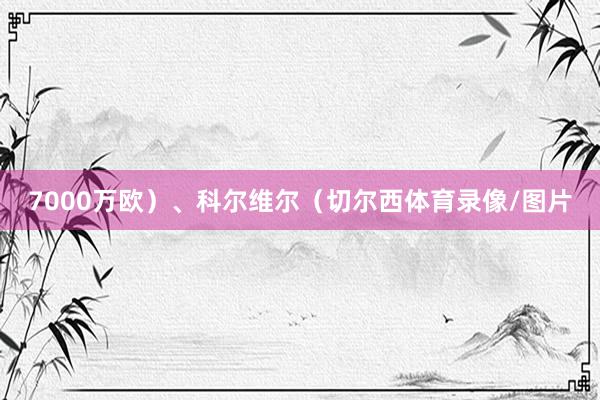7000万欧）、科尔维尔（切尔西体育录像/图片