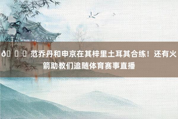 👍范乔丹和申京在其梓里土耳其合练！还有火箭助教们追随体育赛事直播
