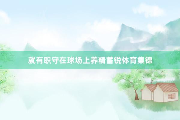 就有职守在球场上养精蓄锐体育集锦